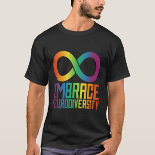 Camiseta Símbolo Infinito Autismo Abraça Neurodiversidade