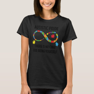 Camiseta Símbolo Infinito Autismo Quebra-cabeça Consciên
