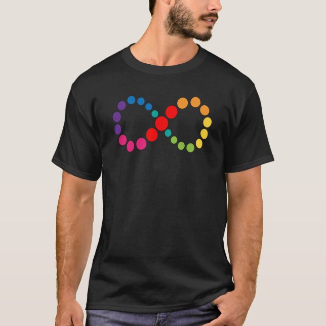 Camiseta Símbolo Infinito do Autismo (Frente)