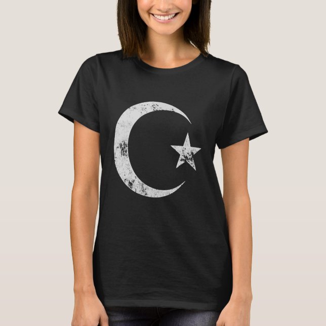 Camiseta Símbolo islâmico Legal Sinal muçulmano (Frente)