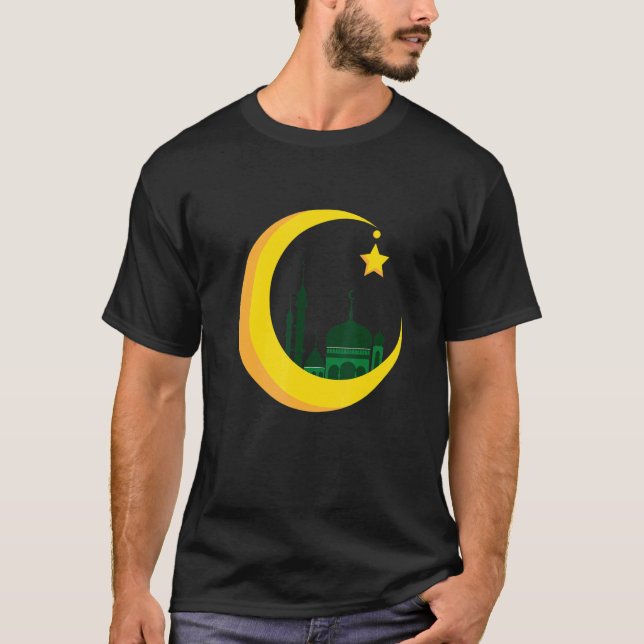 Camiseta Símbolo islâmico Legal Sinal muçulmano 4 (Frente)