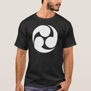 Camiseta Símbolo KAMON Crest da Família Japonesa