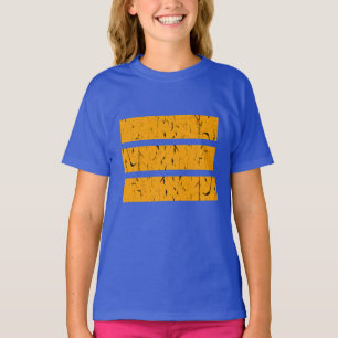 Camiseta Símbolo Legal de 3 Linhas Uniformidade & Harmoni
