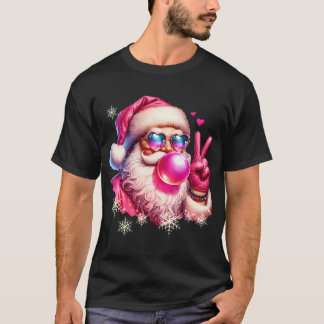 Camiseta Símbolo Legal de paz da bolha do Pai Natal