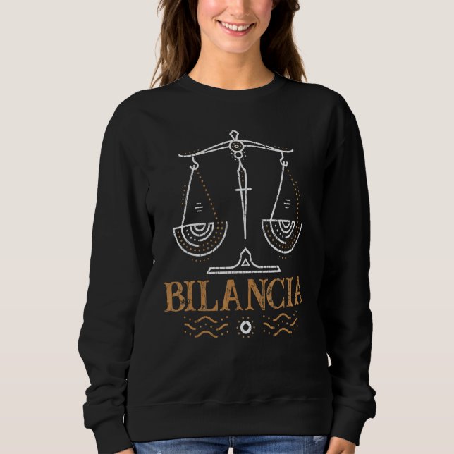 Camiseta Símbolo Libra Constelação Bi Zodiac (Frente)