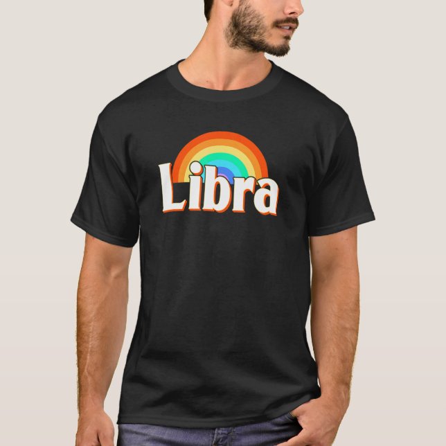 Camiseta Símbolo Libra Zodiac (Frente)