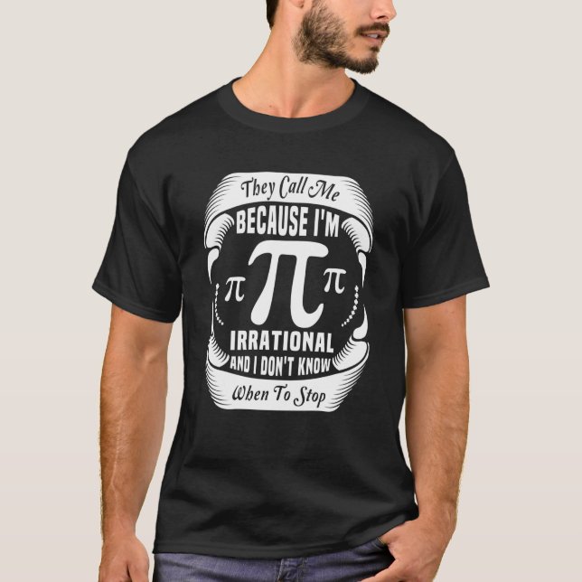 Camiseta Símbolo Math Pi Chamam-Me Símbolo Pi Day Cute (Frente)