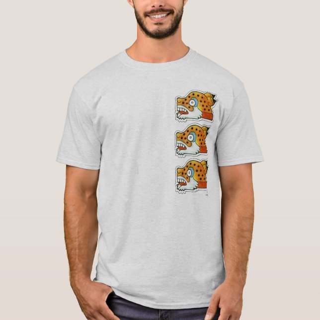 Camiseta Símbolo Mayan Jaguar (Frente)