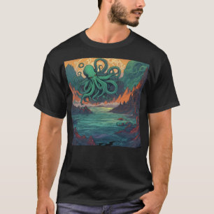 Camiseta Símbolo Místico Cthulhu