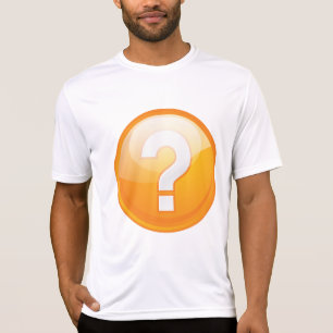 Camiseta Símbolo Moderno Negrito Ponto de Interrogação Lara