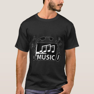 Camiseta símbolo musical