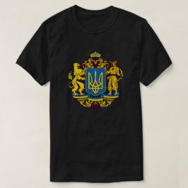 Camiseta Símbolo nacional Casaco de armas trizub
