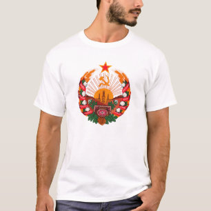 Camiseta Símbolo oficial da heráldica de Turkmenistan da