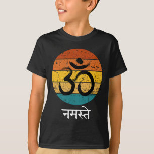 Camiseta Símbolo Om Namaste Ohm Hindu Zen Tantra Yoga Espír