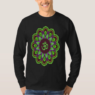 Camiseta Símbolo Om Ohm Aum Espiritual Yoga Yoga  2