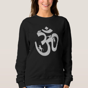 Camiseta Símbolo Om Yoga Aum Símbolo Macaco