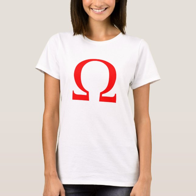 Camiseta Símbolo Ômega (Frente)