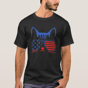 Camiseta Símbolo Patriótico Americano 4 De Julho Bandeira