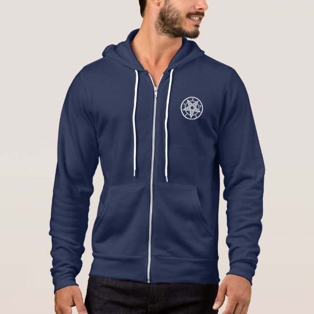 Camiseta Símbolo pentagrama clássico (Frente)