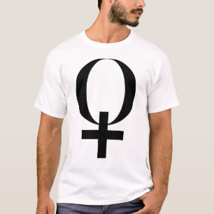 Camiseta Símbolo Planeta Vênus (preto)