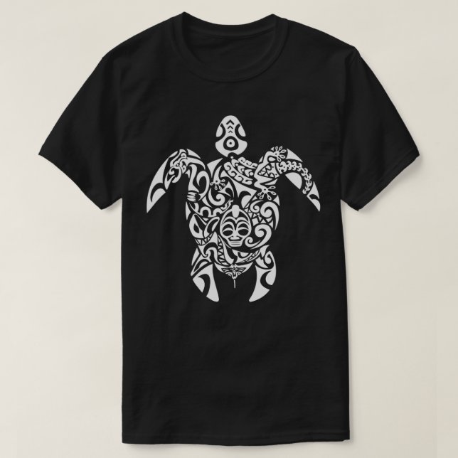 Camiseta Símbolo polinésio tribal havaiano Símbolo polinési (Frente do Design)