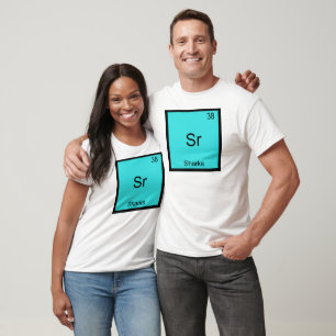 Camiseta Símbolo Químico Elemento Divertido Sr - T