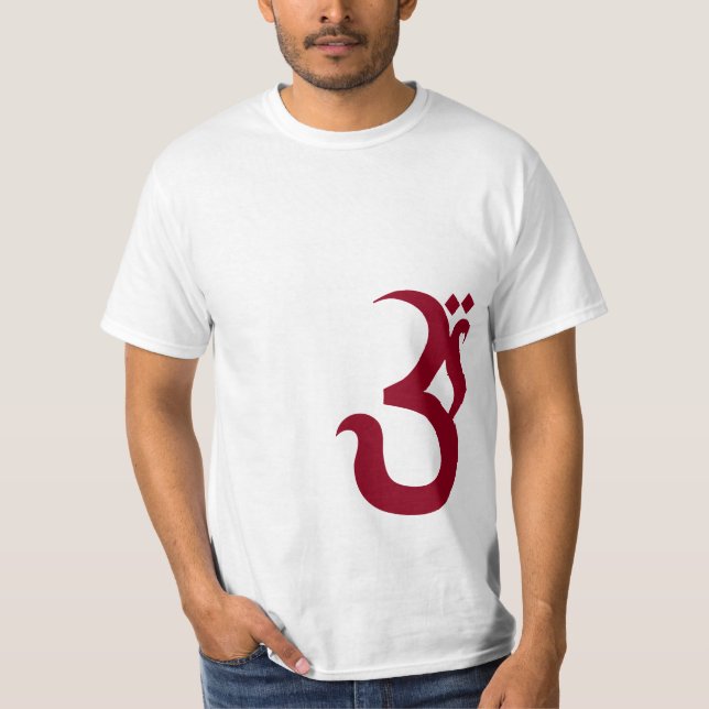 Camiseta Símbolo Red Om (Frente)
