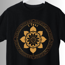 Camiseta Símbolo Sacral Chakra Svadisthana Yoga Yogi Mandal