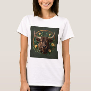 Camiseta Símbolo Taurus Zodiac Indivíduos confiáveis