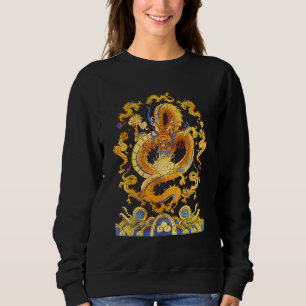 Camiseta Símbolo Tradicional de Dragão Chinês De Potência E