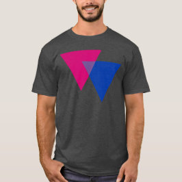 CAMISETA SÍMBOLO TRIÂNGULO BISEXUAL