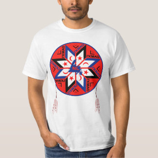 Camiseta Símbolo tripartido de Mi'kmaq