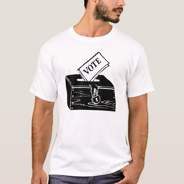 Camiseta Símbolo: Urna de voto (Frente)