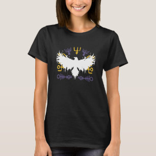 Camiseta Símbolo Viking Corvo Runas Viking
