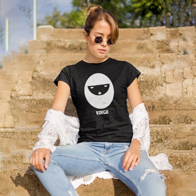 Camiseta Símbolo Virgo Zodiac (Criador carregado)