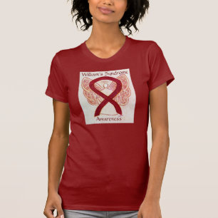 Camiseta Símbolo William Sensibilizar Friso Anjo