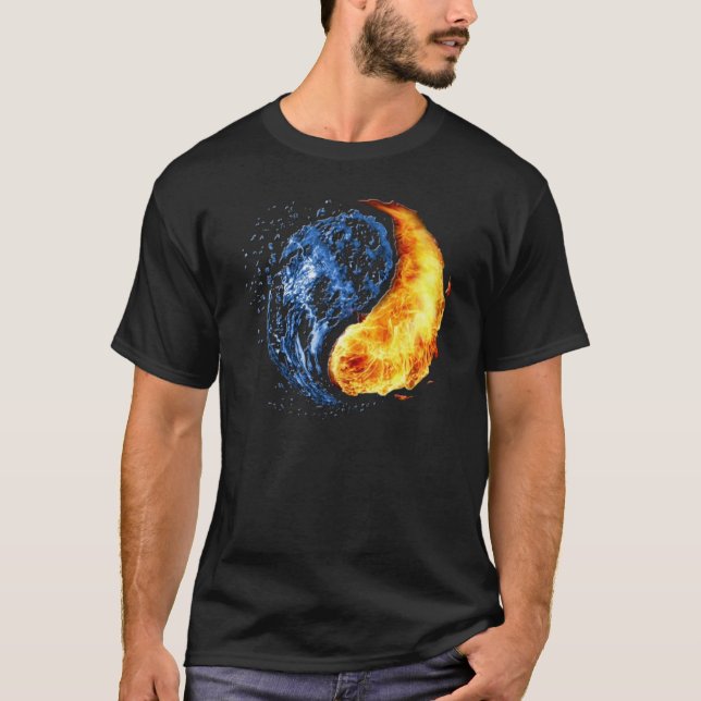 Camiseta Símbolo Yin Yang (Frente)