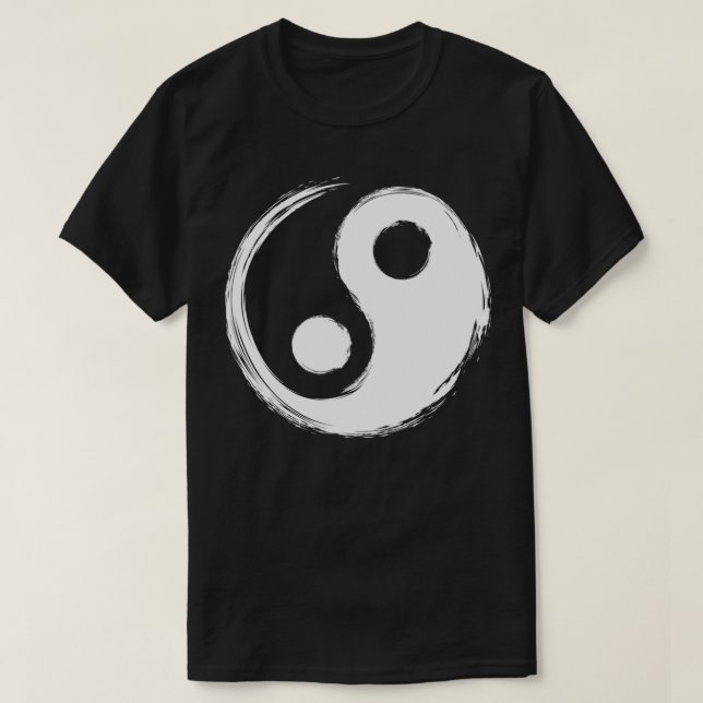 Camiseta Símbolo Yin Yang (Frente do Design)