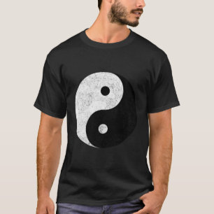 Camiseta Símbolo Yin Yang Tao Taijitu Yoga Peace Love