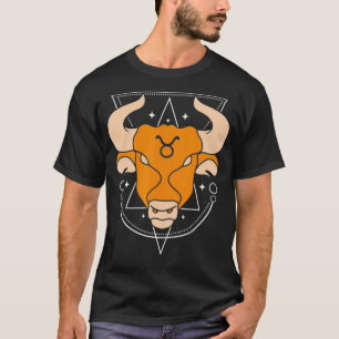 Camiseta Símbolo Zodiac Constelação Taurus