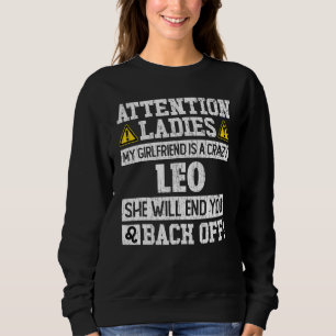 Camiseta Símbolo Zodiac - Namorada Gráfico Leo