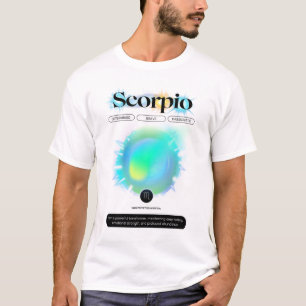 Camiseta Símbolo Zodiano Moderno Ponteiro Ponteiro Elemento