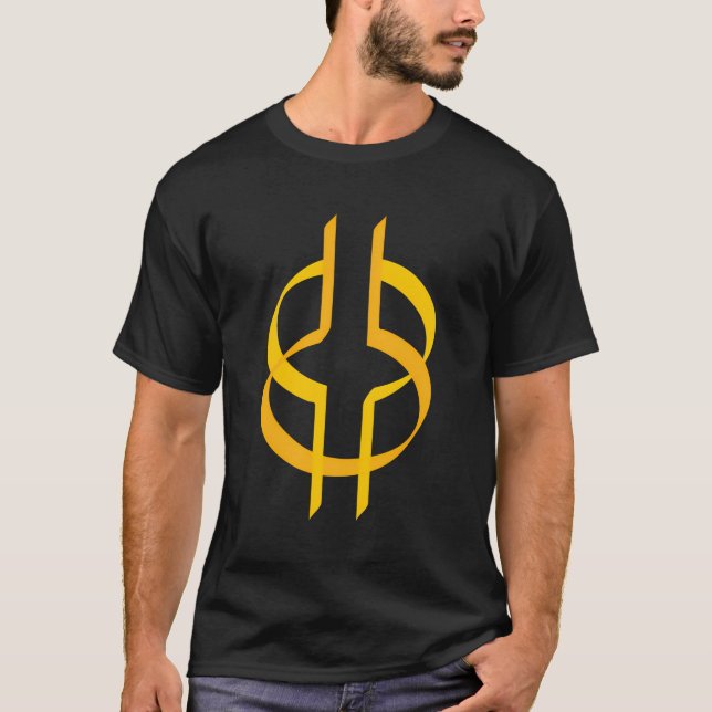 Camiseta Símbolos Adinkra Ghanaian Nyansapo Símbolo Adinkra (Frente)