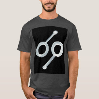 Camiseta Símbolos Alquímicos Dia Noite Invertido