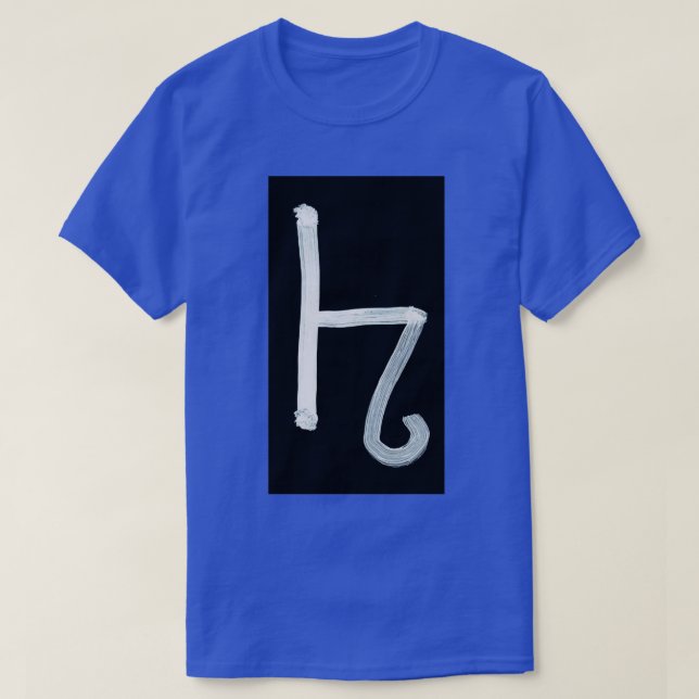 Camiseta Símbolos Alquímicos Lapis Lazuli Invertida (Frente do Design)