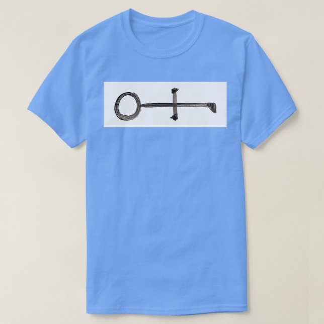 Camiseta Símbolos Alquímicos Magnésia (Frente do Design)