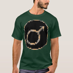Camiseta Símbolos Alquímicos Pixel de Ferro