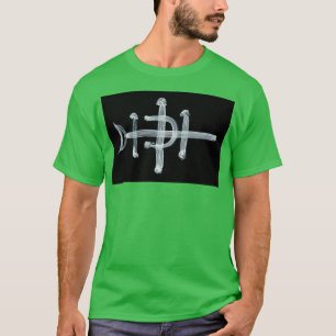 Camiseta Símbolos Alquímicos Torrefação de Prata Invertida