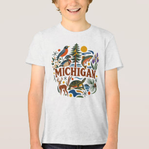 Camiseta Símbolos da Vida Selvagem de MI