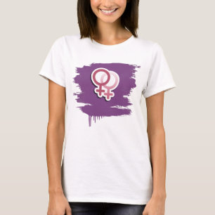 Camiseta SÍMBOLOS DE AMOR LESSBIANO PINK -.png
